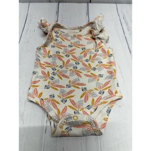 Jessica Simpson White/Yellow/Blue One Piece 3/6M